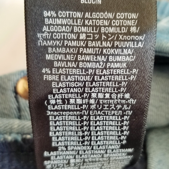 7 for all Mankind Women's Mid Rise Straight Leg - Boot cut Denim Jean's sz 29 - Picture 5 of 14